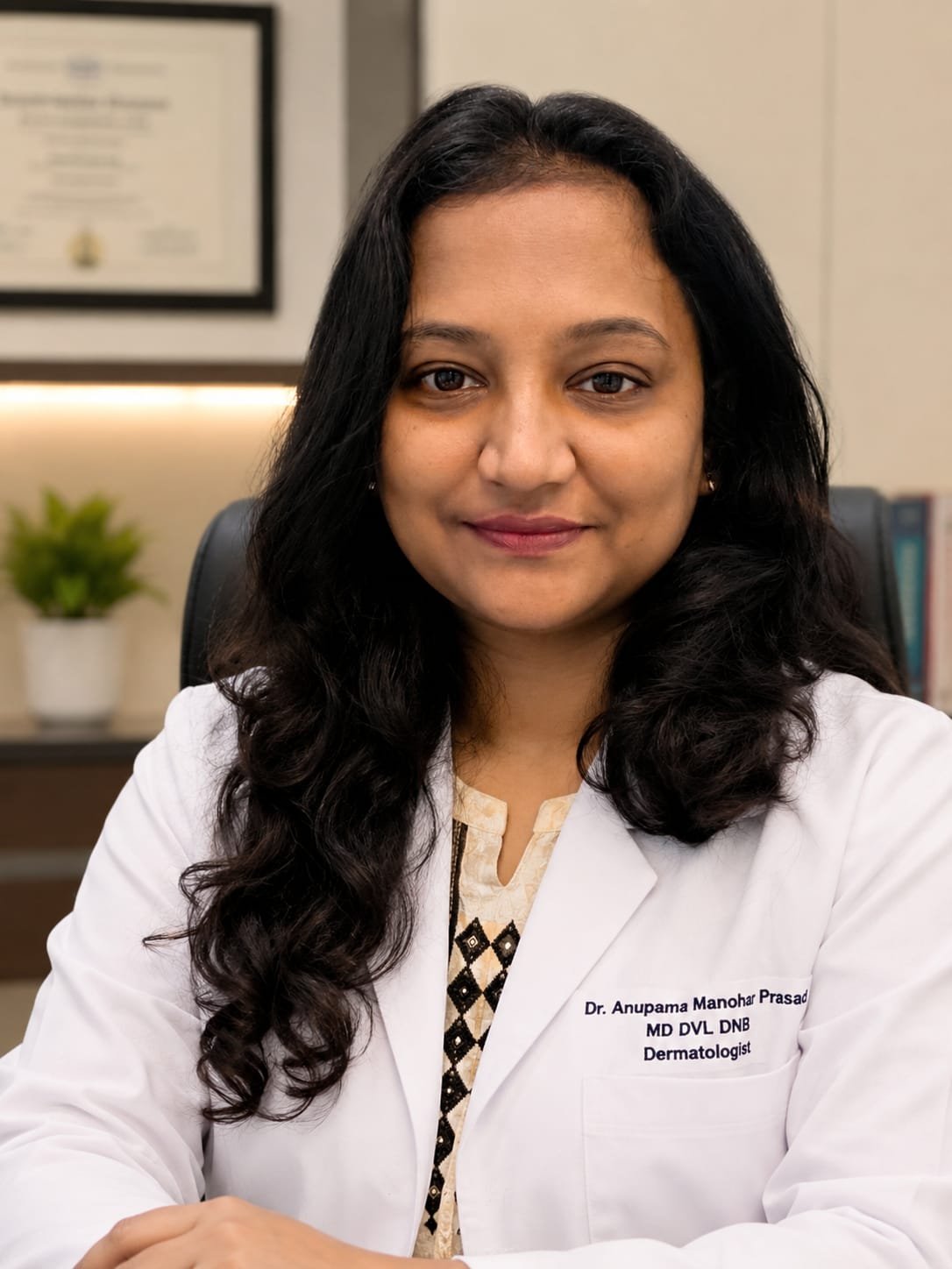 Dr Anupama Manohar Prasad at Dr Anupama's Skin World
